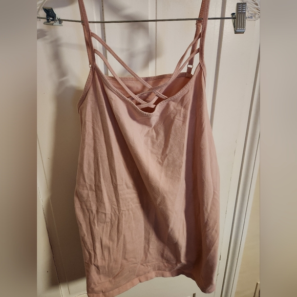 torrid Tops - Torrid Pink Strappy Tank Top Size 3